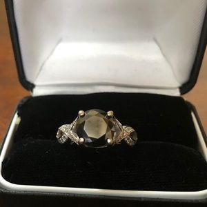 3.5ct Black Diamond Ring